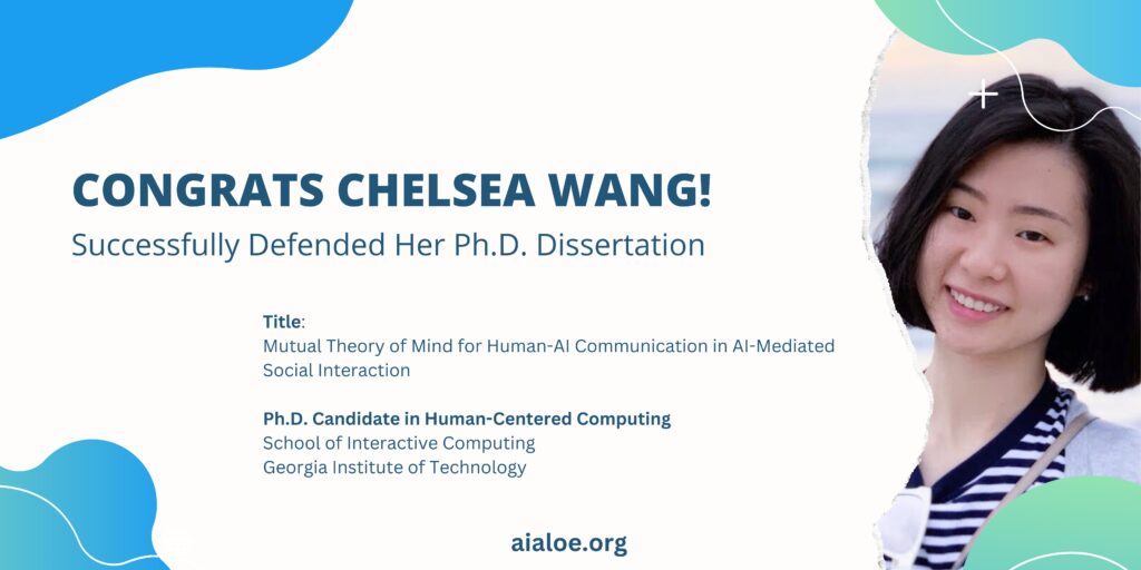 Dr. Qiaosi Wang Ph.D. Defense