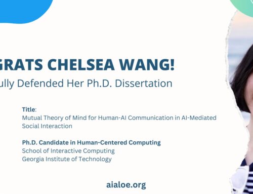 Congratulations to Dr. Qiaosi Wang on Her Ph.D. Defense!