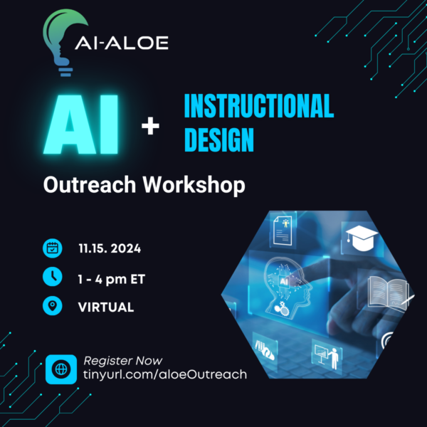 AI and Instructional Design Outreach Workshop - National AI Institute ...