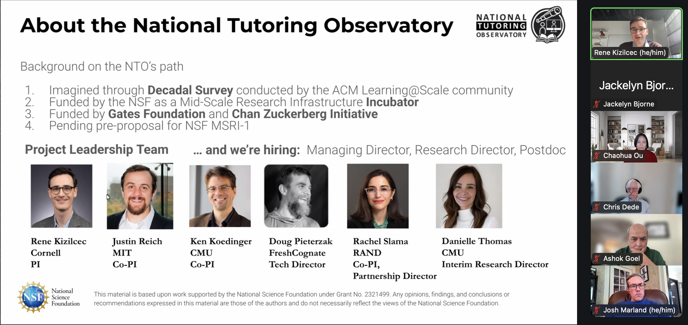 National Tutoring Observatory with Rene Kizilcec