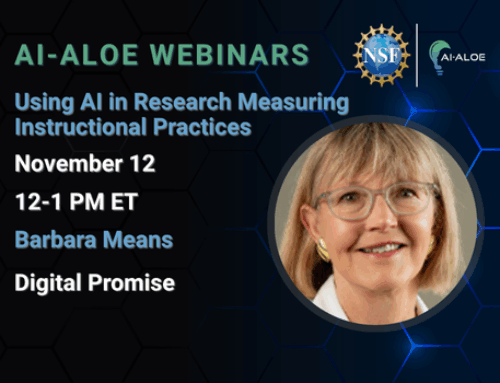 Using AI in Research Measuring Instructional Practices with Barbara Means
