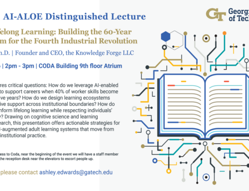 IDEaS + AI-ALOE Distinguished Lecture: AI and Lifelong Learning: Building the 60-Year Curriculum for the Fourth Industrial Revolution